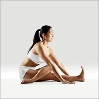 반 소 얼굴 앉은 전굴 자세 (준비)