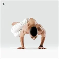 측면 학 자세